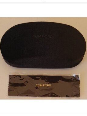 Tom Ford Velour Velvet Sunglasses Eyeglasses Case Dust Cloth